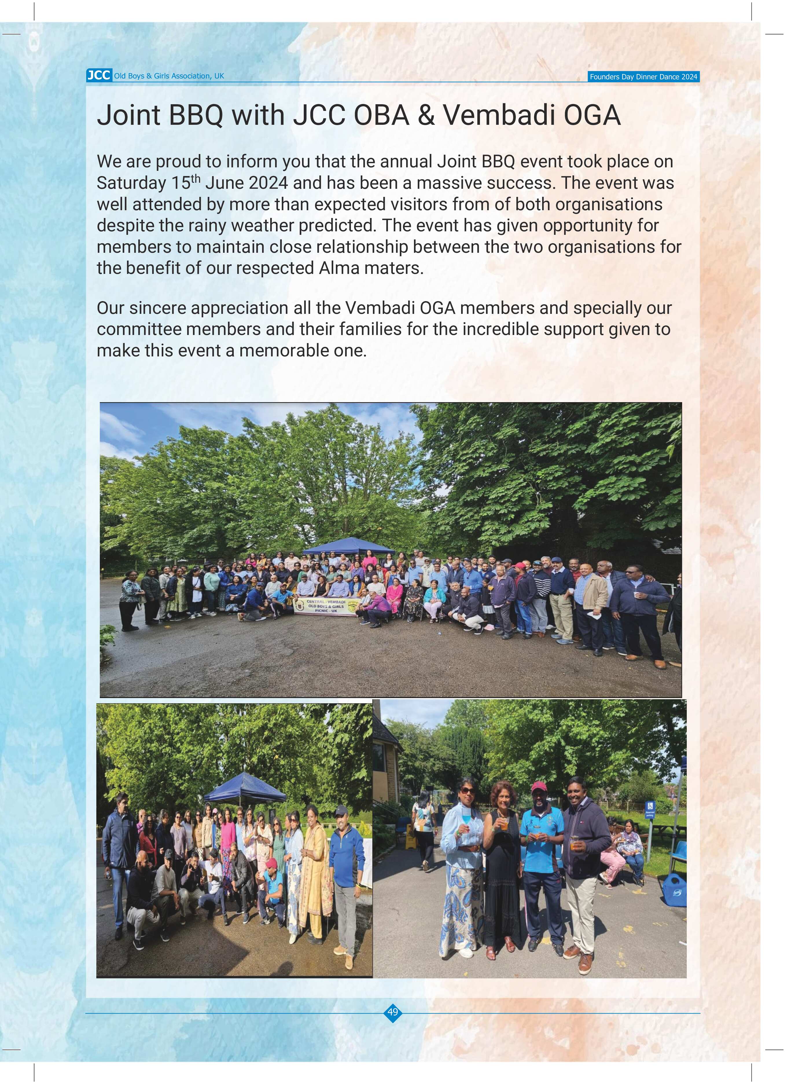 JCC OBA UK Newsletter - 2024 Page 32